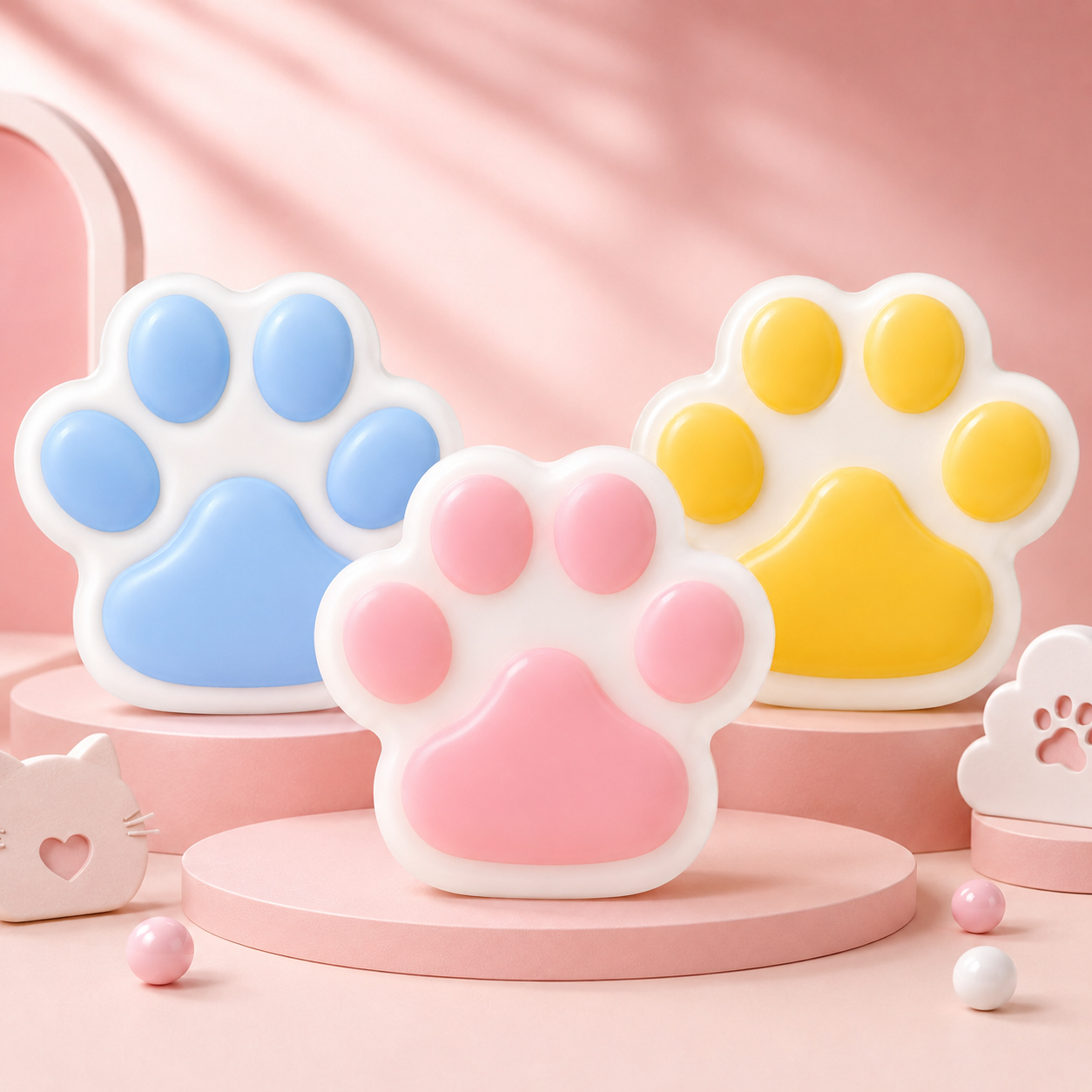 15CM Cat Paw Squishy – Soft, Sticky & Satisfying Fidget Toy