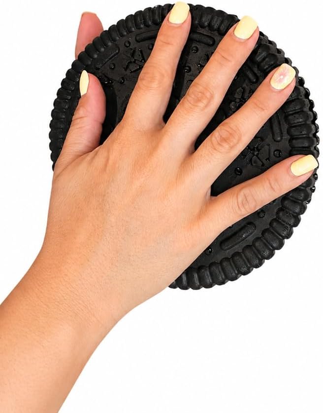 Jumbo Cookie Squishy – Galleta Antiestrés Sticky, Lavable y Reutilizable