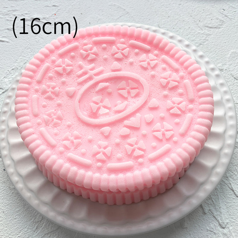 Jumbo Cookie Squishy – Galleta Antiestrés Sticky, Lavable y Reutilizable